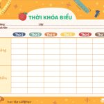 Thời khoá biểu số 2, thực hiện từ ngày 10/11/2025